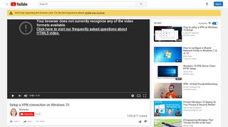 
                            10. Setup a VPN connection on Windows 10 - YouTube