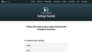 
                            3. Setup Guide – 3D4Medical