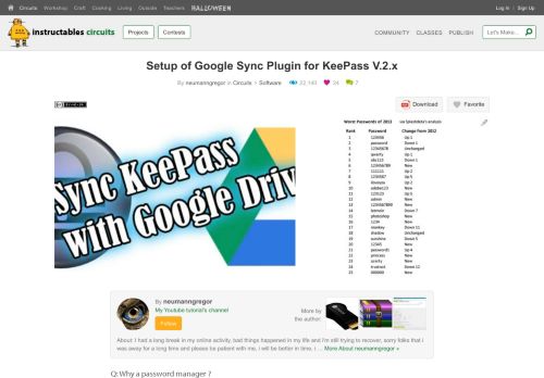 
                            13. Setup of Google Sync Plugin for KeePass V.2.x: 3 Steps