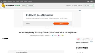 
                            2. Setup Raspberry Pi Using Diet Pi Without Monitor or Keyboard: 24 Steps