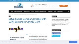 
                            13. Setup Samba Domain Controller with LDAP Backend in Ubuntu 13.04 ...