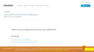 
                            12. Setup SMS and Email Alert Notifications - QNAP