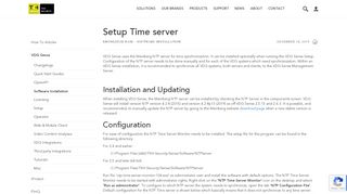 
                            12. Setup Time server - VDG Security