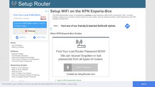 
                            5. Setup WiFi on the KPN Experia-Box