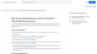 
                            12. Setup with Google Mobile Management - Android Enterprise Help