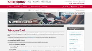 
                            4. Setup your Email - Armstrong Broadband High Speed Internet | Whole ...