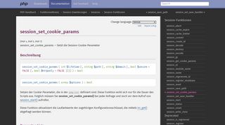 
                            11. Setzt die Session-Cookie-Parameter - PHP