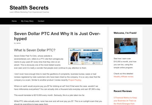 
                            10. Seven Dollar PTC And Why It is Just Over-hyped | Stealth Secrets