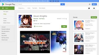 
                            3. Seven Knights - Aplikasi di Google Play