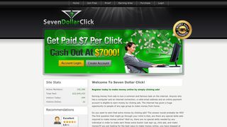 
                            10. SevenDollarClick.Com: Earn Money Online by Clicking Ads