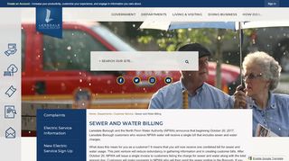 
                            12. Sewer and Water Billing | Lansdale Borough, PA - Official Website