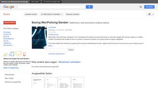 
                            4. Sexing War/Policing Gender: Motherhood, myth and women’s political ...