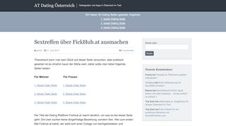 
                            13. Sextreffen über FickHub.at ausmachen - AT Dating Österreich