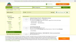 
                            3. Sexual Massage Ads | Gumtree Classifieds Ireland