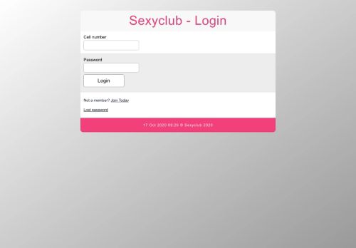 
                            1. Sexyclub - Login