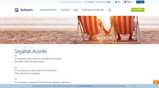 
                            3. Seyahat Acente - SunExpress