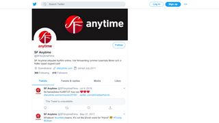 
                            8. SF Anytime (@SFAnytimeFilms) | Twitter