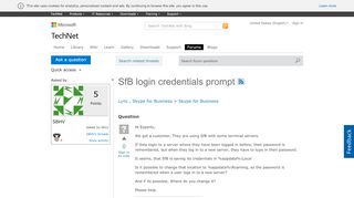 
                            9. SfB login credentials prompt - Microsoft