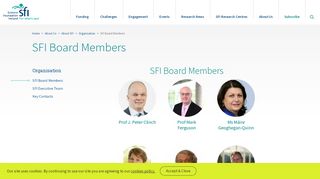 
                            13. SFI Board Members - Science Foundation Ireland