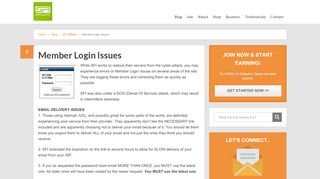 
                            5. SFI Member Login Issues after a DOS (Denial Of Service) attack