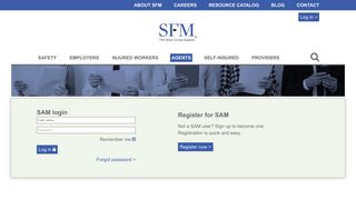 
                            1. SFM Agency Manager (SAM) - SFM Mutual Insurance