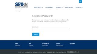 
                            6. SFO - Log in - Serious Fraud Office