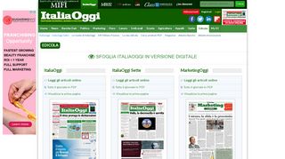 
                            2. Sfoglia ItaliaOggi in versione digitale - ItaliaOggi.it
