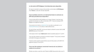 
                            7. SFR Belgique - Internet Très Haut Débit 200 Mégas - SFR ...
