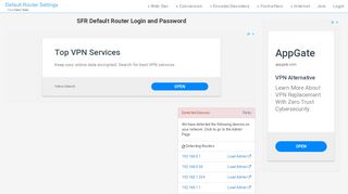 
                            10. SFR Default Router Login and Password - Clean CSS