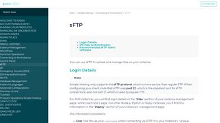 
                            3. sFTP — Gandi Documentation documentation