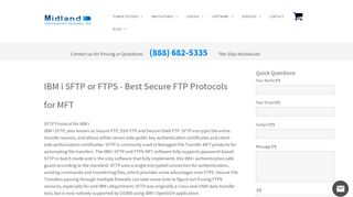 
                            11. SFTP or FTPS - Best IBM i Secure FTP Protocols for MFT