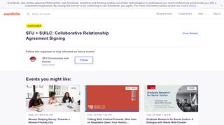 
                            11. SFU + SUILC: Collaborative Relationship Agreement Signing ...