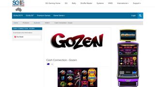 
                            10. SG Gaming - Cash Connection - Gozen