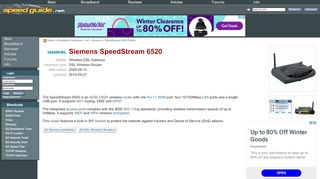 
                            13. SG :: Siemens SpeedStream 6520 DSL Wireless Router