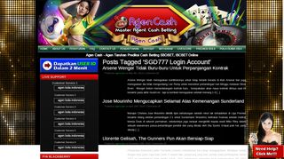 
                            10. SGD777 Login Account | AgenCash - Agen Cash Betting Taruhan ...