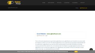 
                            10. sgllsoftware.com - login - Domain Info