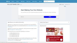 
                            8. sgllsoftware.com: Login - W3Stats