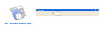 
                            13. SGO - Sistema de Gestão de ONGs - DNS