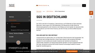 
                            3. SGS in Deutschland | SGS Deutschland - SGS.com