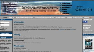 
                            6. SH Sonderposten - Your stocklot wholesale