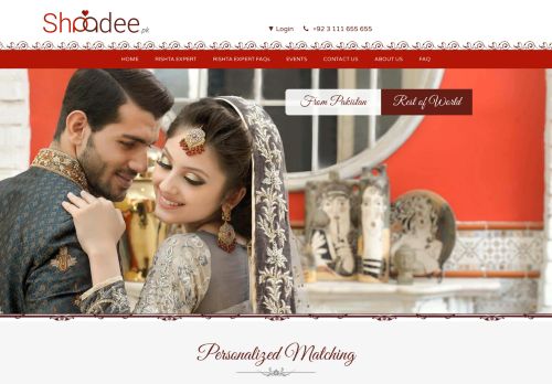 
                            9. Shaadee.pk: Pakistani Matrimonial | Rishta Online Shadi