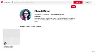 
                            12. Shaadi Direct (shaadidirect) on Pinterest