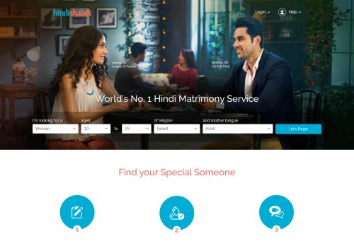 
                            6. Shaadi.com - Hindi Matrimony & Matrimonial Site