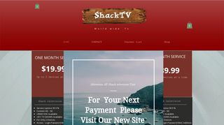 
                            1. Shack Television.com: IPTV