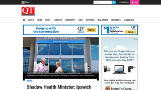 
                            8. Shadow Health Minister: Ipswich Hospital in 'crisis' | Queensland ...