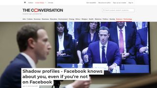 
                            10. Shadow profiles - Facebook knows about you, even if you're not on ...