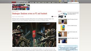 
                            5. Shadowgun: Deadzone arrives on PC and Facebook - GSMArena Blog