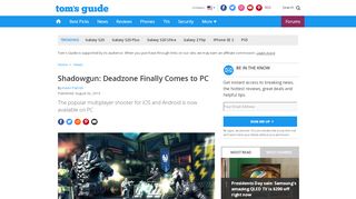 
                            3. Shadowgun: Deadzone Finally Comes to PC - Tom's Guide