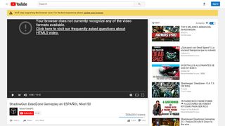 
                            9. ShadowGun DeadZone Gameplay en ESPAÑOL NIvel 50 - YouTube