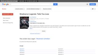
                            10. Shadowrun Legends: Tails You Lose
